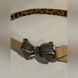 Betsey Johnson Bow Belt